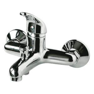 BALLETTO kádtöltő csaptelep 35mm, 150mm-es, falra szerelhető, fényes, zuhanycsatlakozóval (zuhanycső és -fej nélkül) [ 81103 ]