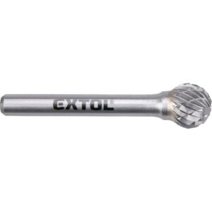 EXTOL INDUSTRIAL keményfém turbómaró (rotormaró), gömb alakú, 12 mm átmérőjű/ 6 mm szárú, keresztfogazás [ 8703735 ]