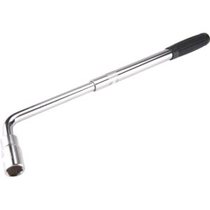 EXTOL PREMIUM kerékkulcs L-típusú, 1/2", 17mm és 19mm, CV, teleszkópos 350mm-530mm [ 6670 ]