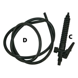 MB kiegészítők újabb típusú (fehér Extol Craft) 92602-höz és 92603-hoz; pisztoly (szorítóanya/hollander nélkül) [ 92602C ]