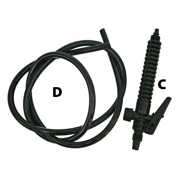 MB kiegészítők újabb típusú (fehér Extol Craft) 92602-höz és 92603-hoz; pisztoly (szorítóanya/hollander nélkül) [ 92602C ]