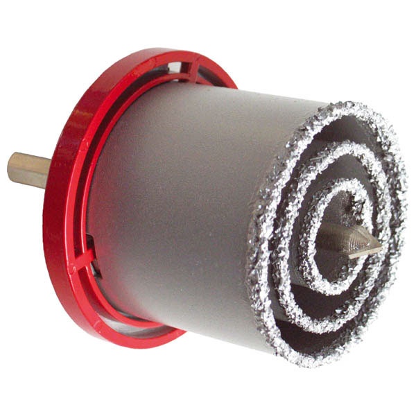 EXTOL CRAFT körkivágó klt. volfrám; (33-53-73mm) téglához, csempéhez, fúrógépbe fogható, hexagonális befogás [ 19600 ]