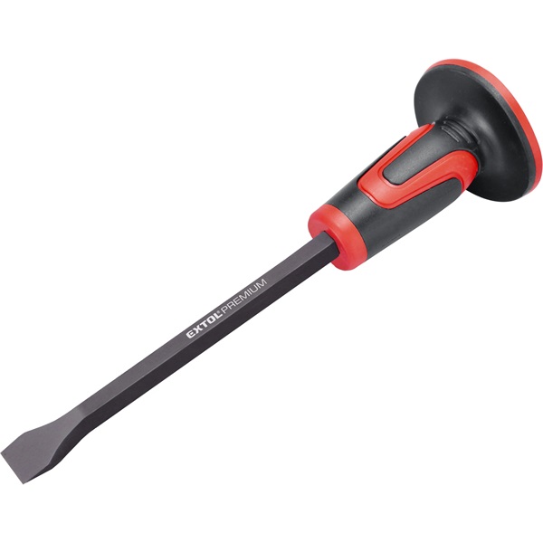 EXTOL PREMIUM laposvéső 30 mm széles, CV.; 400mm, (19 mm szár) erős duál műanyag kézvédővel, homokfúvott [ 8842141 ]