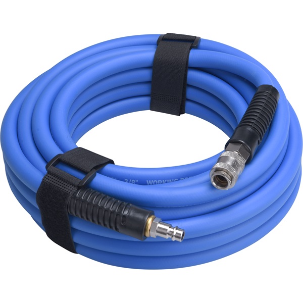 EXTOL PREMIUM légtömlő egyenes, 10m, kompresszorhoz, 1/2", átm.: 13 / 19 mm, max. 20 Bar, gyorscsatlakozókkal [ 8865149 ]