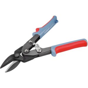 EXTOL PREMIUM lemezvágó olló, jobb+egyenes vágáshoz, 255mm, CV., áttételes [ 48050 ]