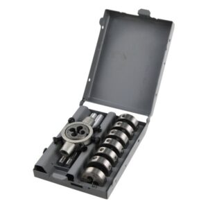 EXTOL PREMIUM menetmetsző klt., M3-M12, 9 db;M3-M4-M5-M6-M7-M8-M10-M12+hajtókar [ 8816511 ]