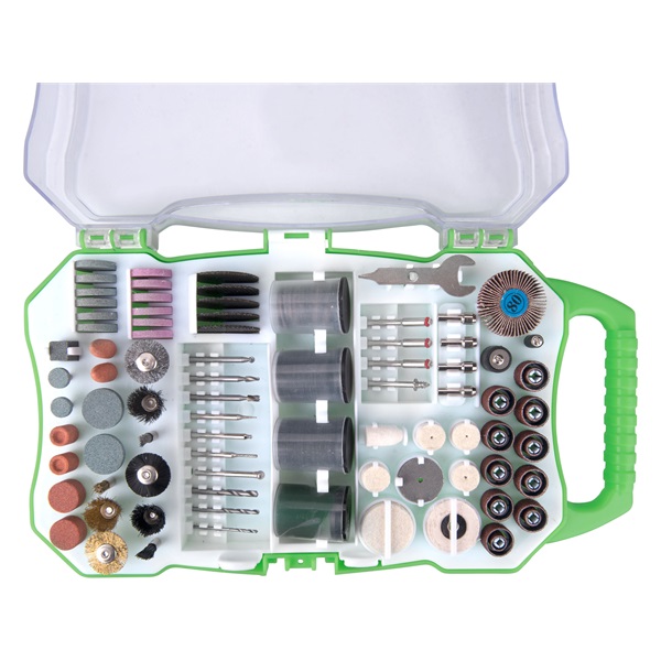 EXTOL CRAFT mini köszörű-, csiszoló- és polírozó klt. 3,2 mm befogás, 208 db [ 903771 ]