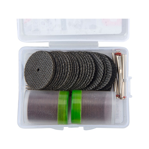 EXTOL CRAFT mini vágó- és daraboló klt. 3,2 mm befogás, 100 db, 2 féle vágófej [ 903762 ]