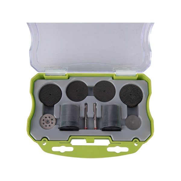 EXTOL CRAFT mini vágó- és daraboló klt. 3,2 mm befogás, 74 db, 6 féle vágófej [ 903770 ]