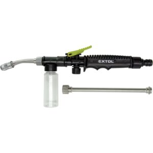 EXTOL CRAFT permetező- és locsoló fej, kézi, locsolótömlőhöz, hossz: 31/50 cm, 50 ml tartály [ 974100 ]