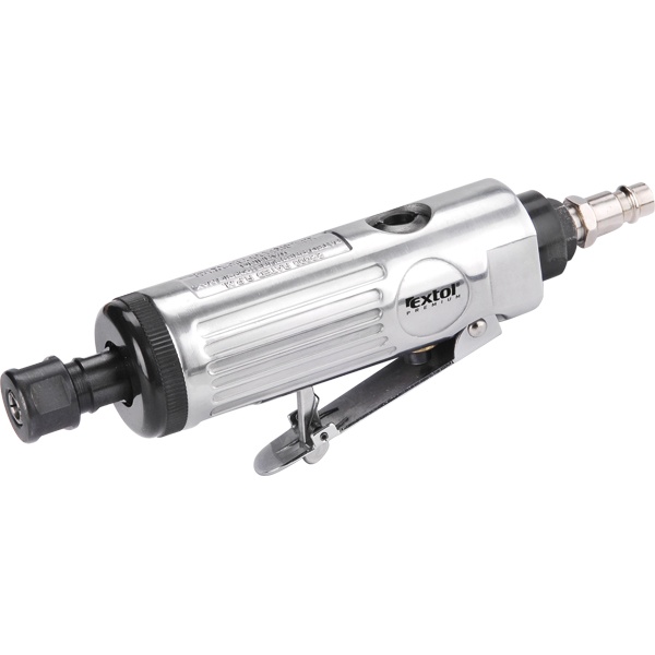 EXTOL PREMIUM pneumatikus furatköszörű, 1/4" (6 és 3 mm befogás), 22.000 1/min, 113l/min, 6,3 Bar, 1/4" tömlőcsatlakozó, 0,6 kg [ 8865030 ]
