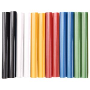 EXTOL CRAFT ragasztóstift klt., többszínű; 12db, 100×11mm, bliszteren [ 9909 ]