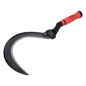 EXTOL PREMIUM sarló, teljes/penge hossz: 400/230mm, kovácsolt acél penge, PP+TPR nyél, műanyag tartó