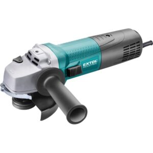 EXTOL INDUSTRIAL sarokcsiszológép 125mm 1400W, szabályozható fordulatszám, lágy indítás, terhelésnél konstans fordulatszám, papír doboz [ 8792014 ]