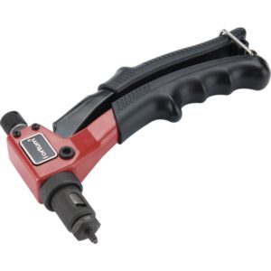 FORTUM szegecsanyahúzó fogó, egykezes; M3,M4,M5,M6, ALU, réz, acél, INOX anyagú POP-NUT szegecsanyákhoz, 200mm, CrVMo fej [ 4770620 ]