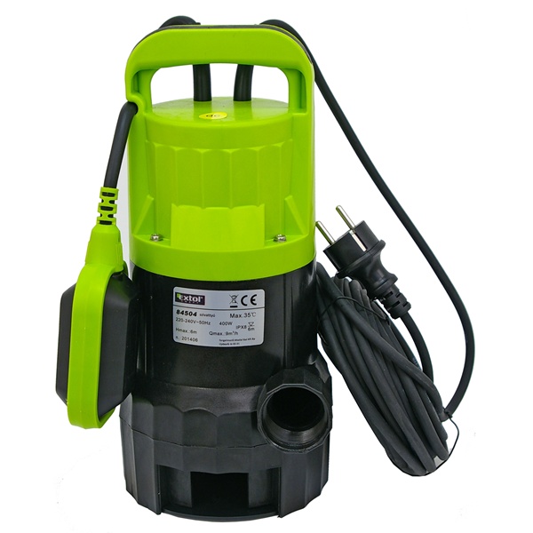 EXTOL szennyvíz szivattyú, 750W Extol Craft, szállító teljesítmény: 13,5m3/h, max. száll. 8 m [ 84502 ]