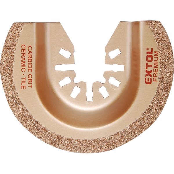EXTOL PREMIUM tartalék körszegmens csiszolófej, 66mm,417200 és 417220 géphez, vídia szemcse, használható: habarcs, kerámia, pórusbeton [ 8803862 ]