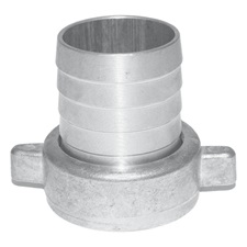 FÉM TÖMLŐVÉG csatlakozó, hollanderrel, fém 2"×2", Alu-Zn ötvözet, 8895101 szivattyúhoz [ 225013 ]