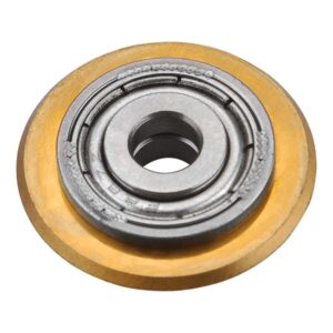 vágókerék a 4770808, 4770810, 4770812 csempevágókhoz, titánium-volfrám-karbid, 22×6×5mm, csapágyas [ 4770805 ]