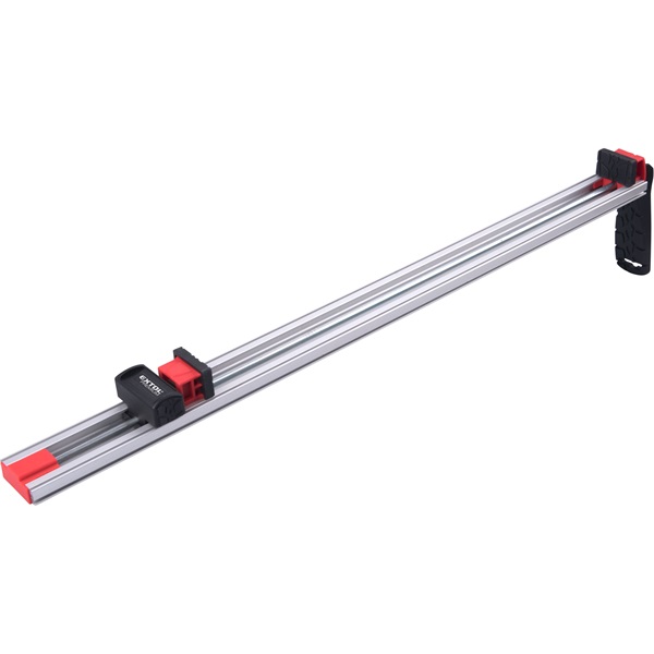 EXTOL PREMIUM vezetősín körfűrészhez, gyorsbefogóval, ALU, 900 mm, hosszú, egyenes vágáshoz [ 8815502 ]
