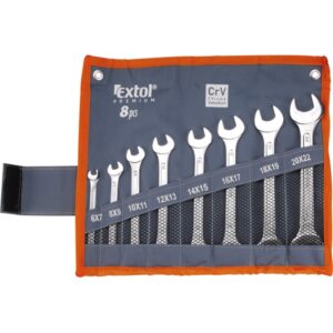 EXTOL CRAFT villáskulcs klt., CV. ; 8db, 6-22mm (5klt./doboz) [ 6119 ]