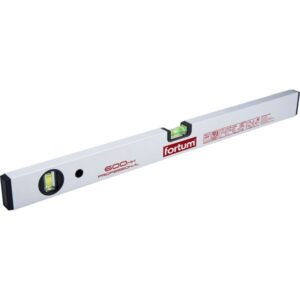 FORTUM vízmérték 0,5mm/m pontos ( alu.), elektronikusan kalibrált libella FORTUM; 2000mm [ 4783590 ]