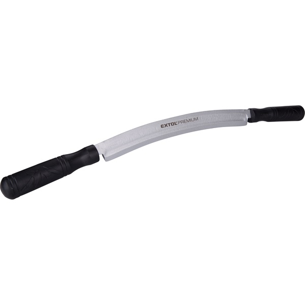 EXTOL PREMIUM vonókés (kézi fakéreg hántoló) 605/300 mm, műanyag nyél és pengevédő 1 EXTOL PREMIUM vonókés (kézi fakéreg hántoló) 605/300 mm, műanyag nyél és pengevédő