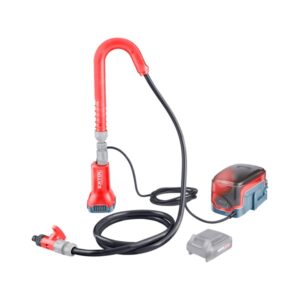 EXTOL PREMIUM akkus esővíz (hordóürítő) szivattyú, Share20V, 80W, szállító telj: 1,8 m3/h, Li-ion,  AKKU és TÖLTŐ NÉLKÜL![ 8891931 ]