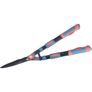 EXTOL PREMIUM sövényvágó olló, hullámos, tapadásmentes penge, teleszkópos, 690-890mm, ellipszis, gumírozott műanyag[ 8873716 ]