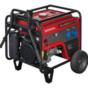 HONDA EM 5500 S benzinmotoros áramfejlesztő 1 Fázis - 5 kVA [ HON-EM5500-oninditos ]