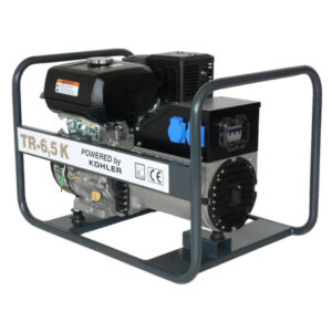 TRESZ TR-6.5 K KOHLER benzinmotoros áramfejlesztő, aggregátor 1 Fázis -4 kVA, 3 Fázis - 6.5 kVA [ TRESZ-TR-6.5K ]