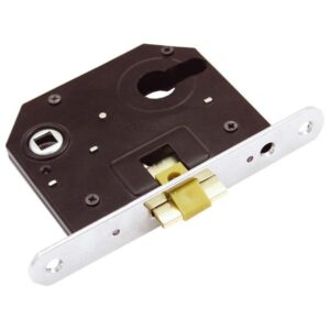 FLAME Bevésőzár, 55×55×20mm, cilinderes, LŐVÉR típusú, Flame [ 84647 ]