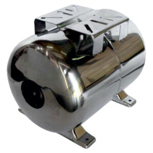 LEO 24 liter INOX FEKVŐ hidrofor tartály 24/10 inox [ 183LCCT19S ]