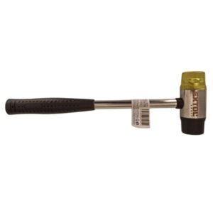 EXTOL CRAFT gumikalapács (illesztő kalapács) fém nyéllel, gumi/műanyag fejek; 35 mm [ 911300 ]