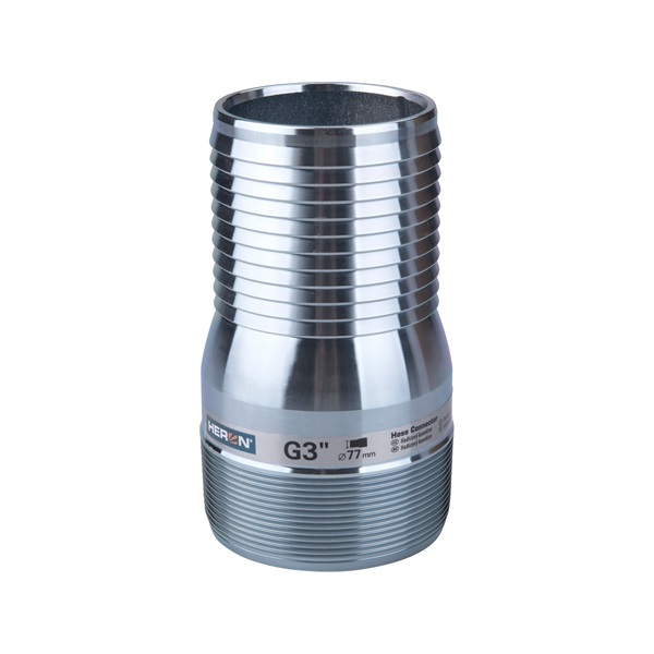 TARTOZEK tömlőösszekötő szívókosárhoz, külső menetes, B-3" (76mm), O 88 × 147 mm, 8895102 szivattyúhoz [ 8898126 ]