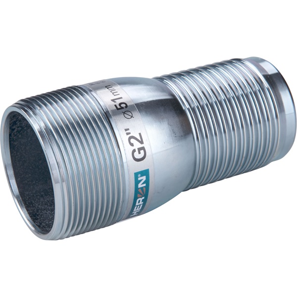 TARTOZEK tömlőösszekötő szívókosárhoz, külső menetes, C-2" (51mm), O 60 × 115 mm, 8895101 szivattyúhoz [ 8898125 ]