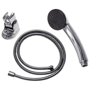 BALLETTO zuhany készlet; 1 funkciós fej, tömlő 150 cm, fali zuhanytartó [ 830301 ]