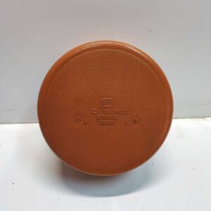 CSAT PVC csatorna kupak D110 KGK (NARANCSSÁRGA) [ 52-101 ]
